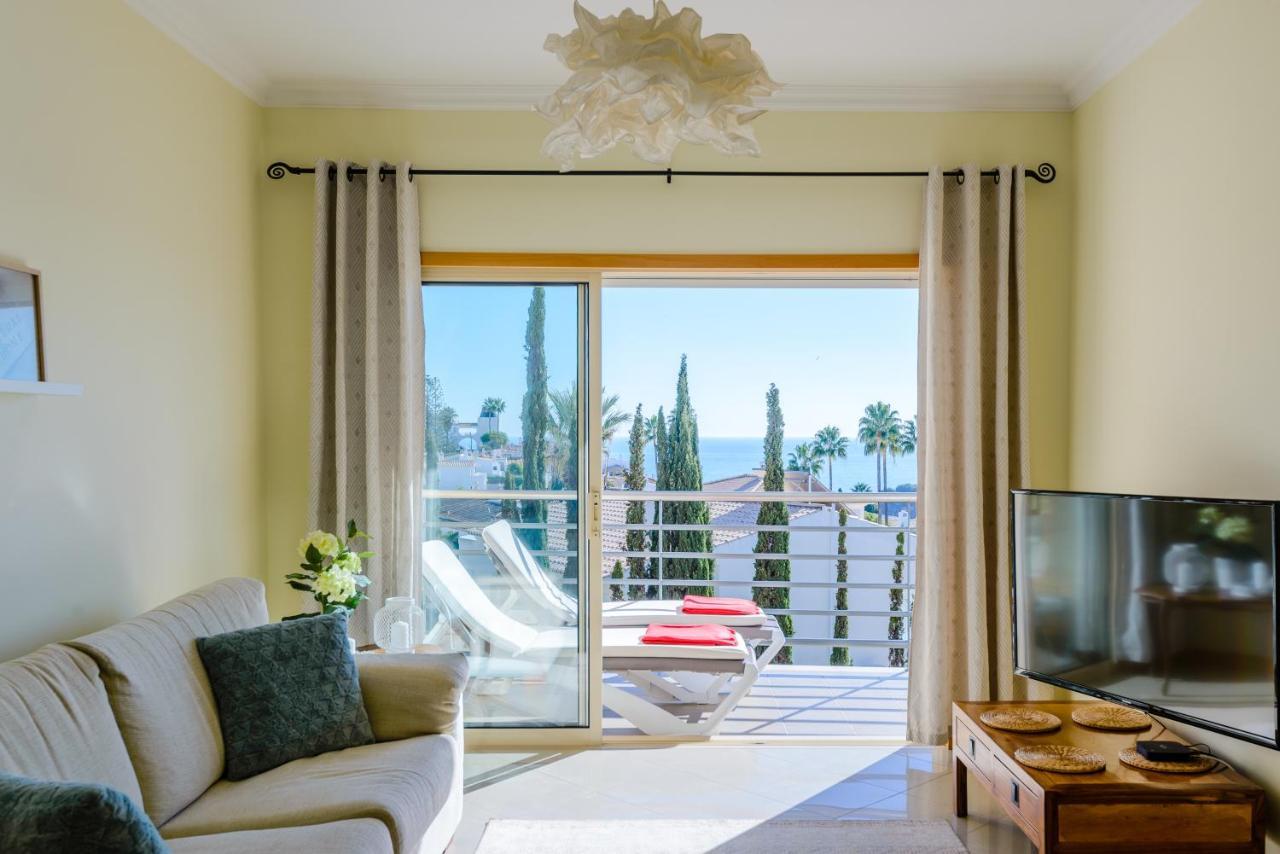 Bnb Homes Ocean View Apartment With Lovely Terrace, 2 Swimming Pools & Tennis Court Albufeira Exterior foto